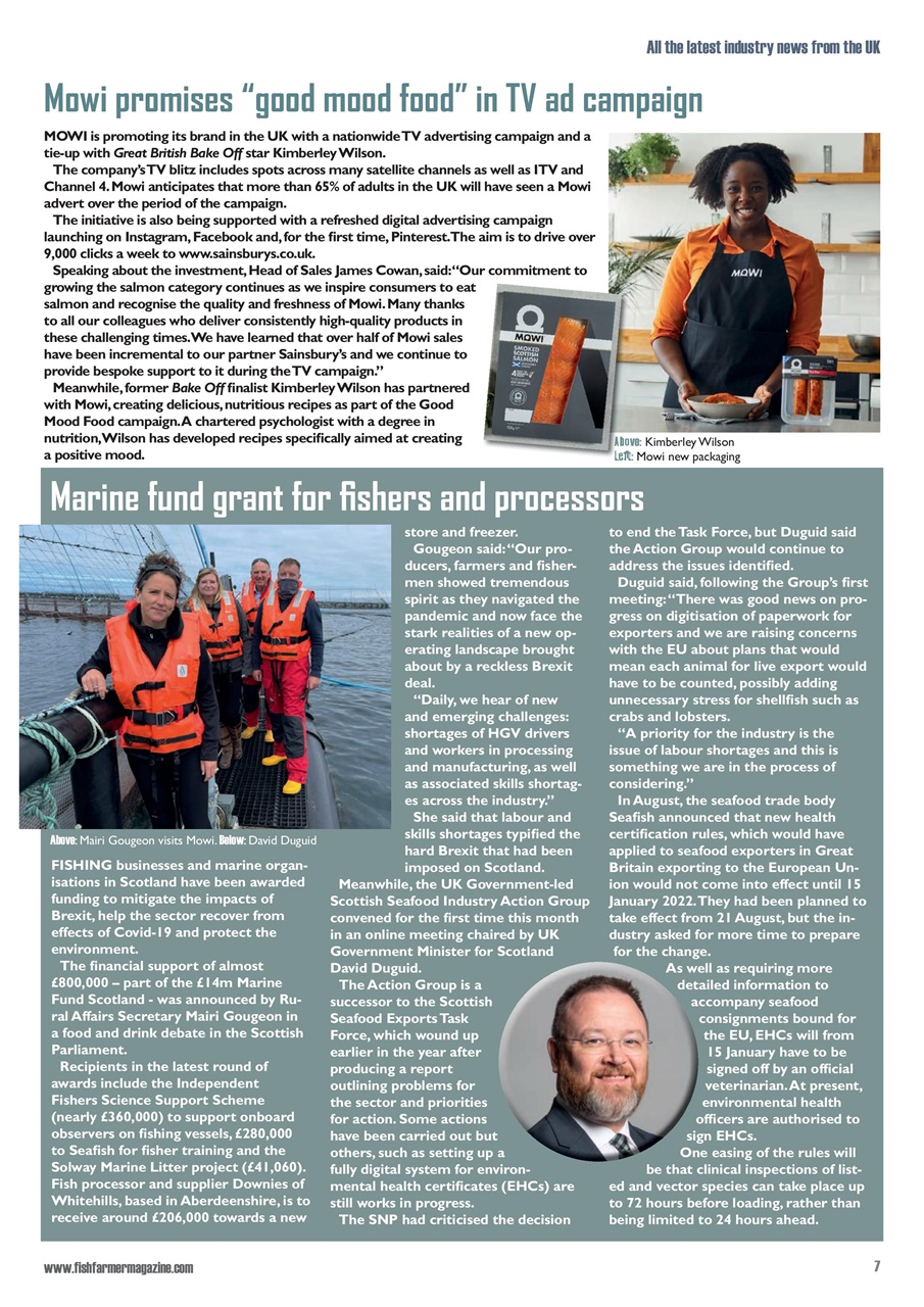 Fish Farmer Magazine Preview Pages
