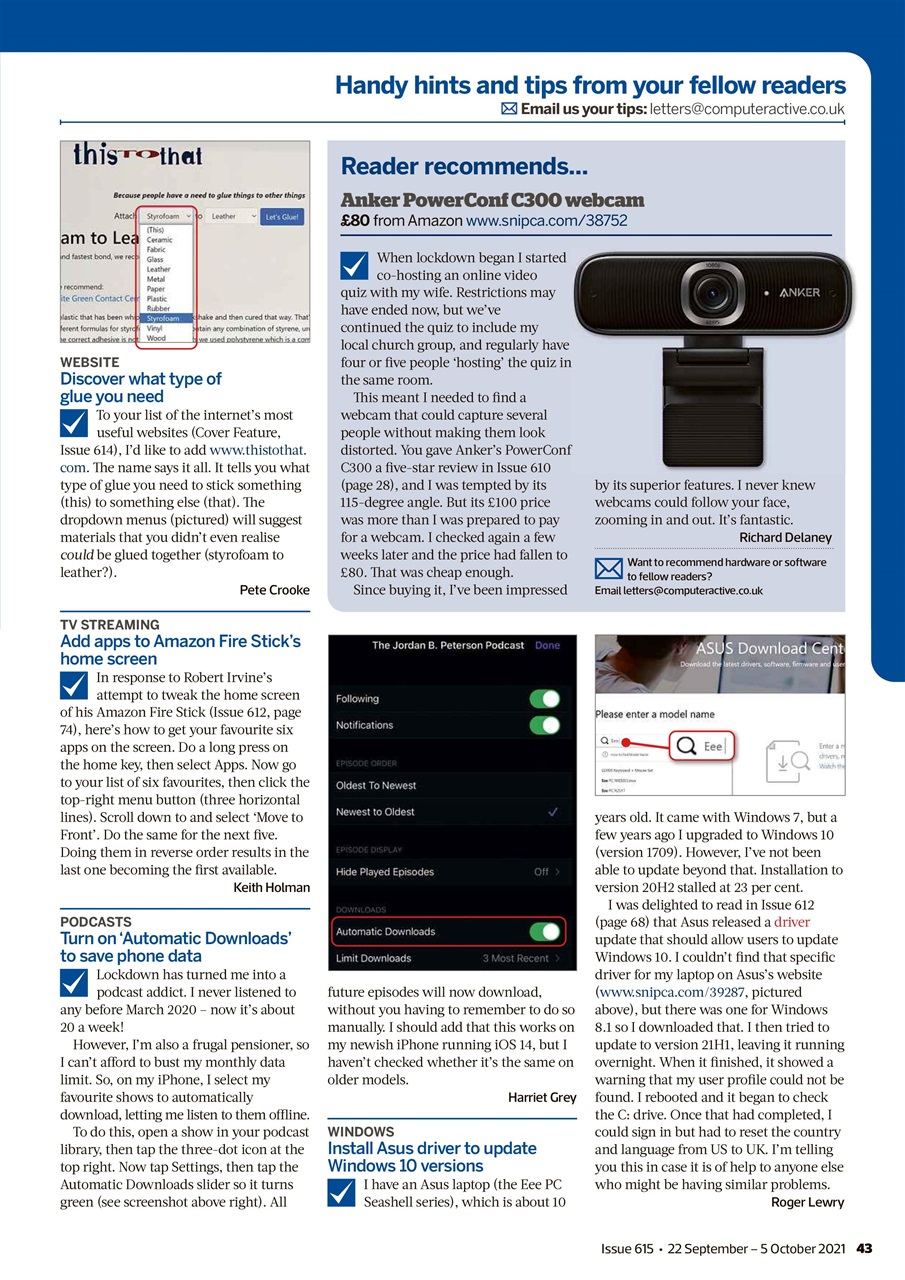 Computer Active Preview Pages