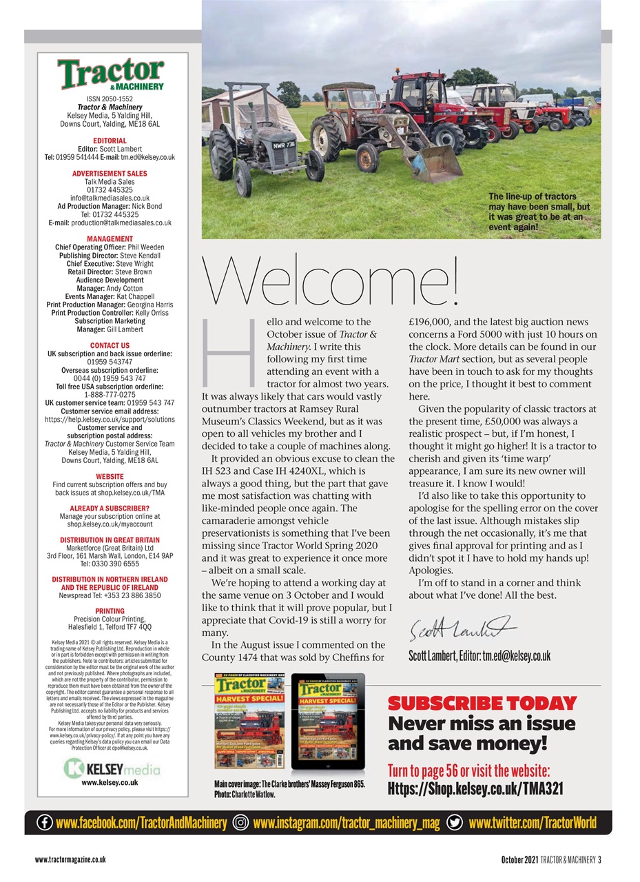 Tractor & Machinery Preview Pages