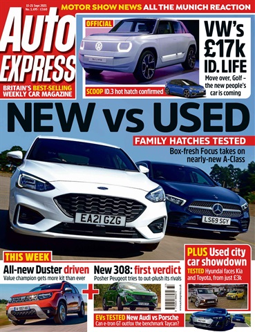 Auto Express issue September 16. 2021