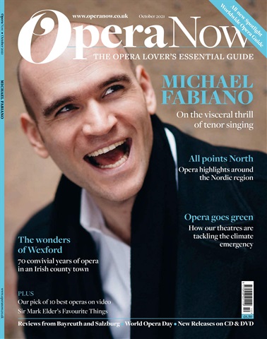 Opera Now issue October 2021