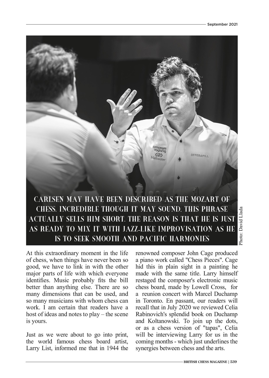 British Chess Magazine Preview Pages