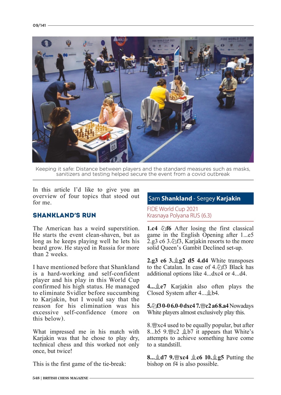 British Chess Magazine Preview Pages
