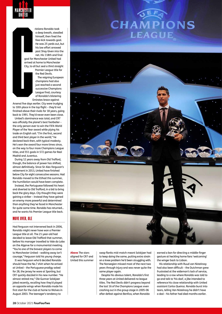 FourFourTwo Preview Pages