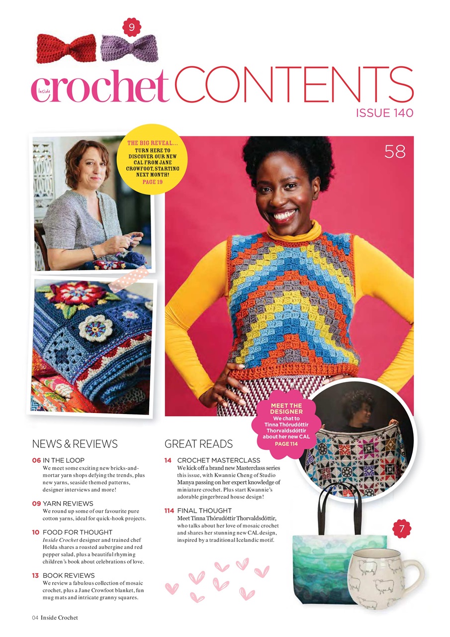 Inside Crochet Preview Pages