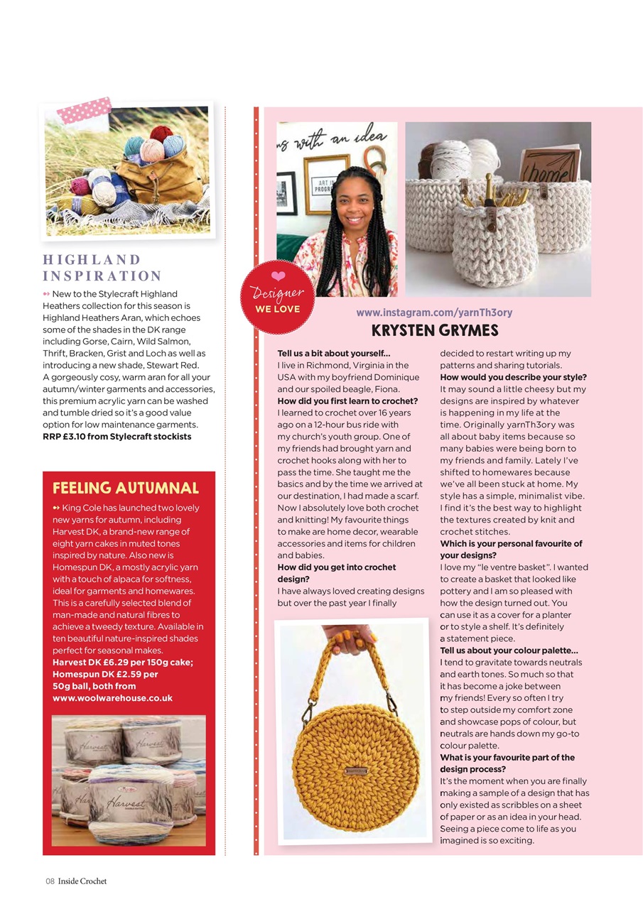 Inside Crochet Preview Pages