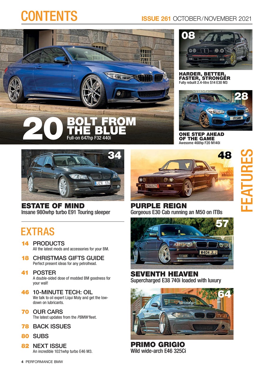 Performance BMW Preview Pages
