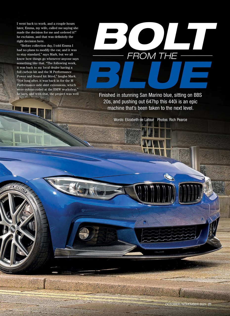 Performance BMW Preview Pages
