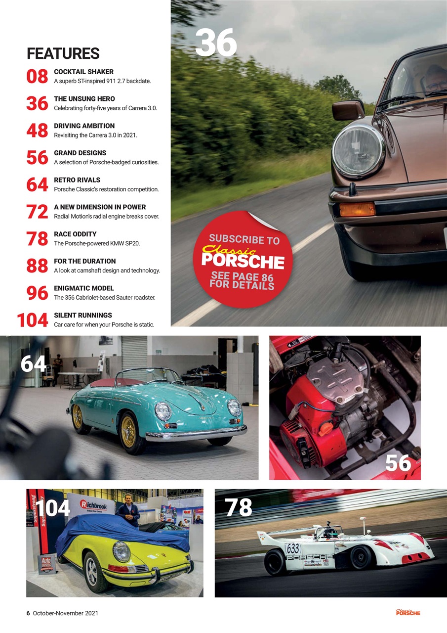 Classic Porsche Preview Pages