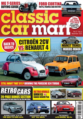 Classic Car Mart issue Nov-21