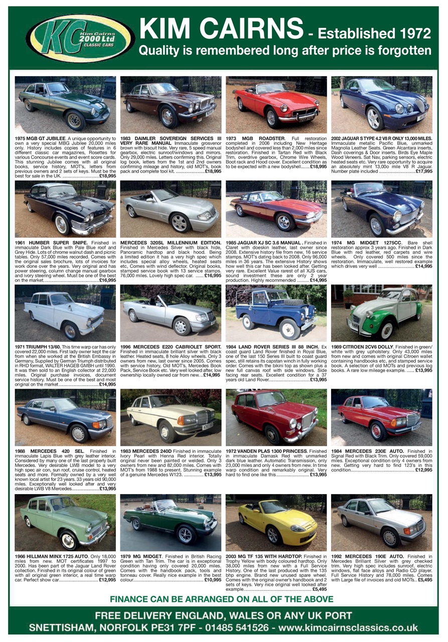 Classic Car Mart Preview Pages