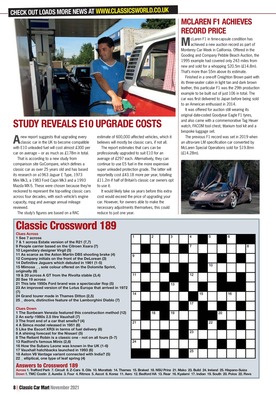 Classic Car Mart Preview Pages