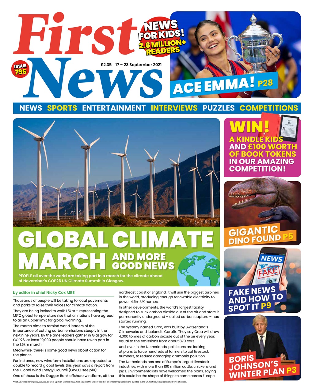 First News Preview Pages