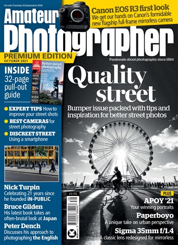 Amateur Photographer issue Saturday Sep 25 2021