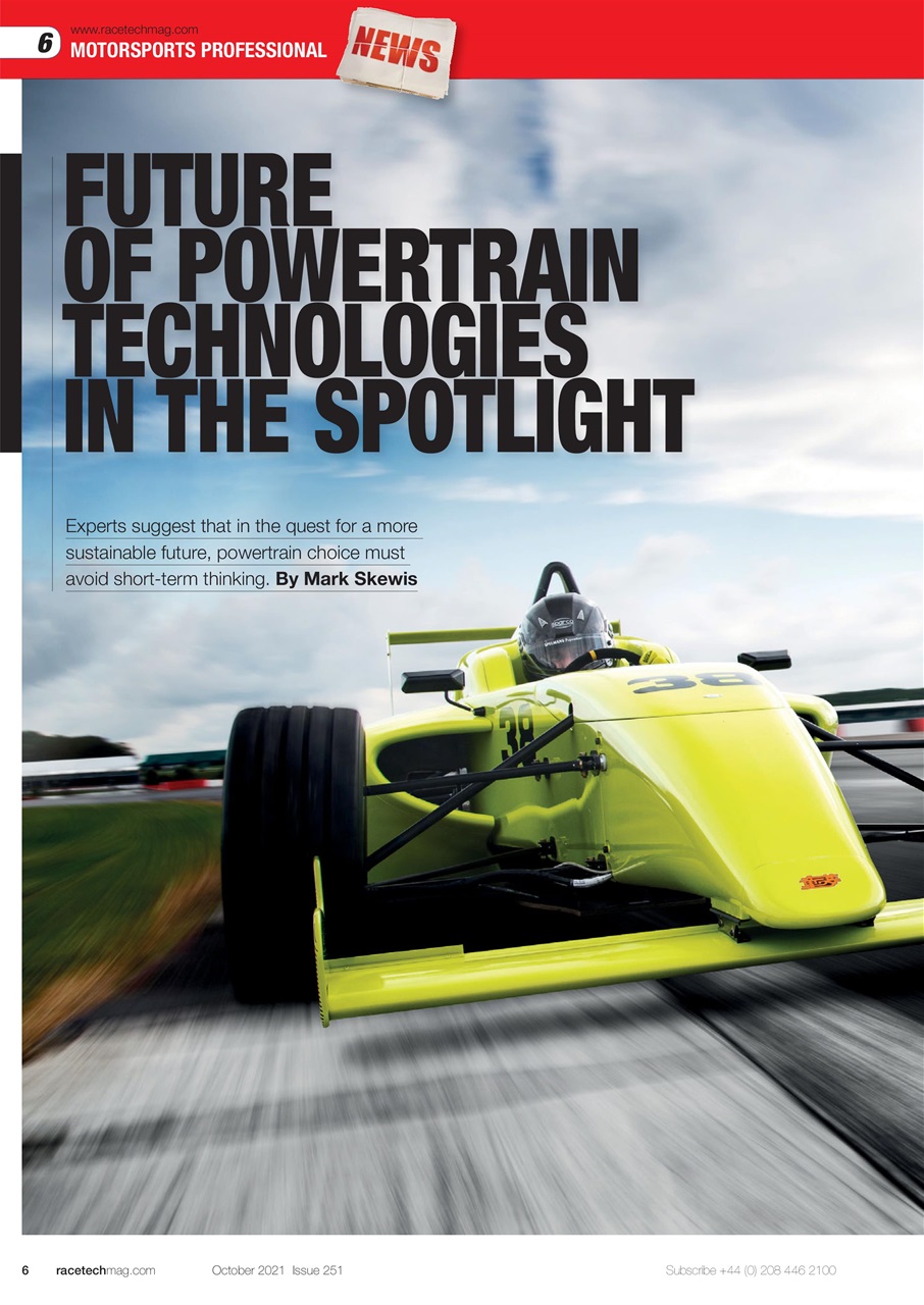 Race Tech Preview Pages