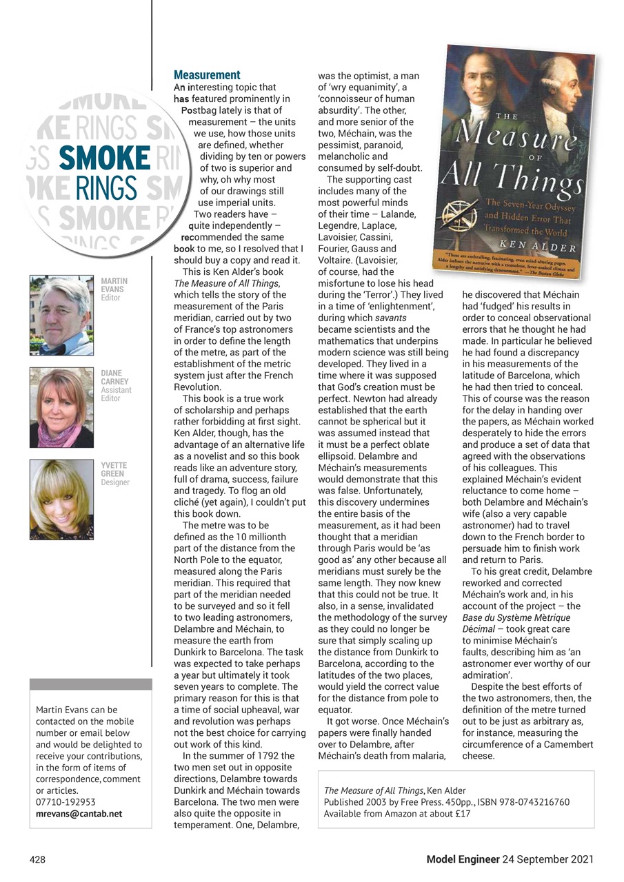 Model Engineer Preview Pages