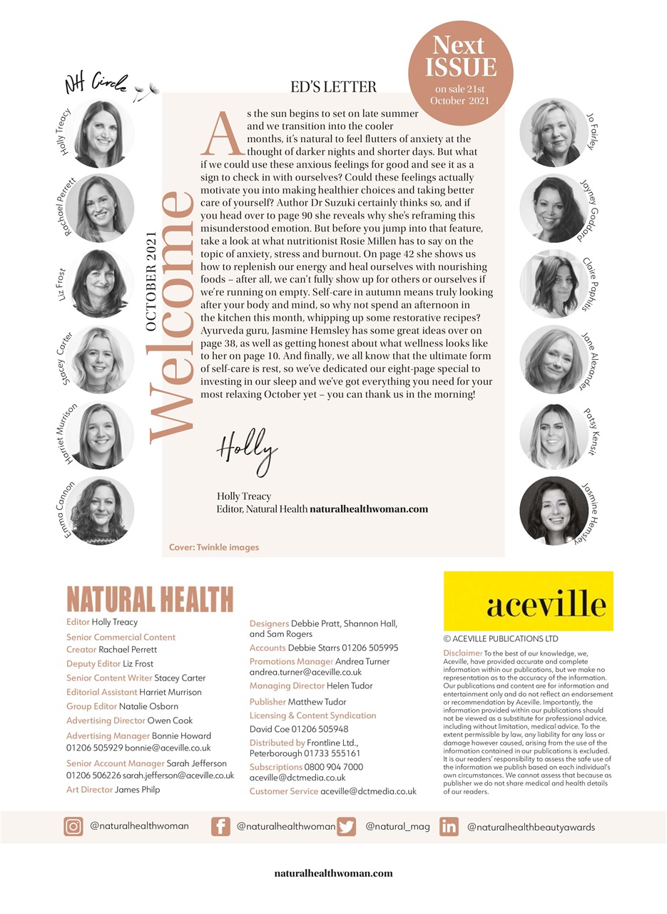 Natural Health Preview Pages