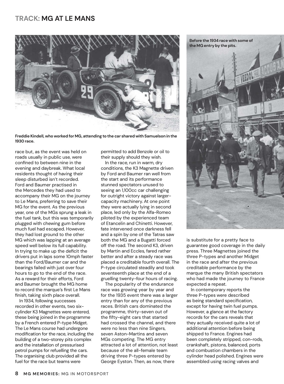 MG Memories Preview Pages