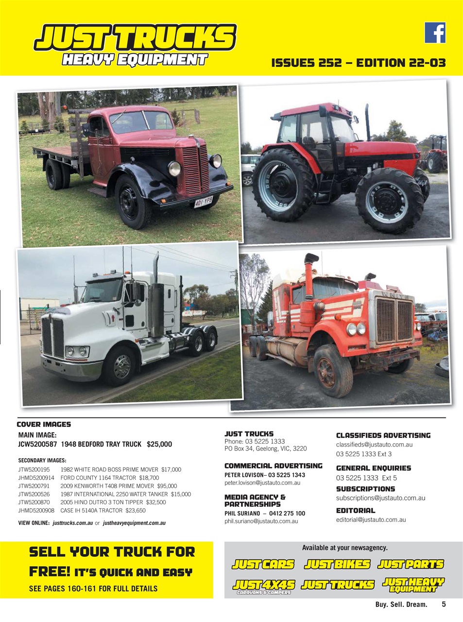 JUST TRUCKS Preview Pages