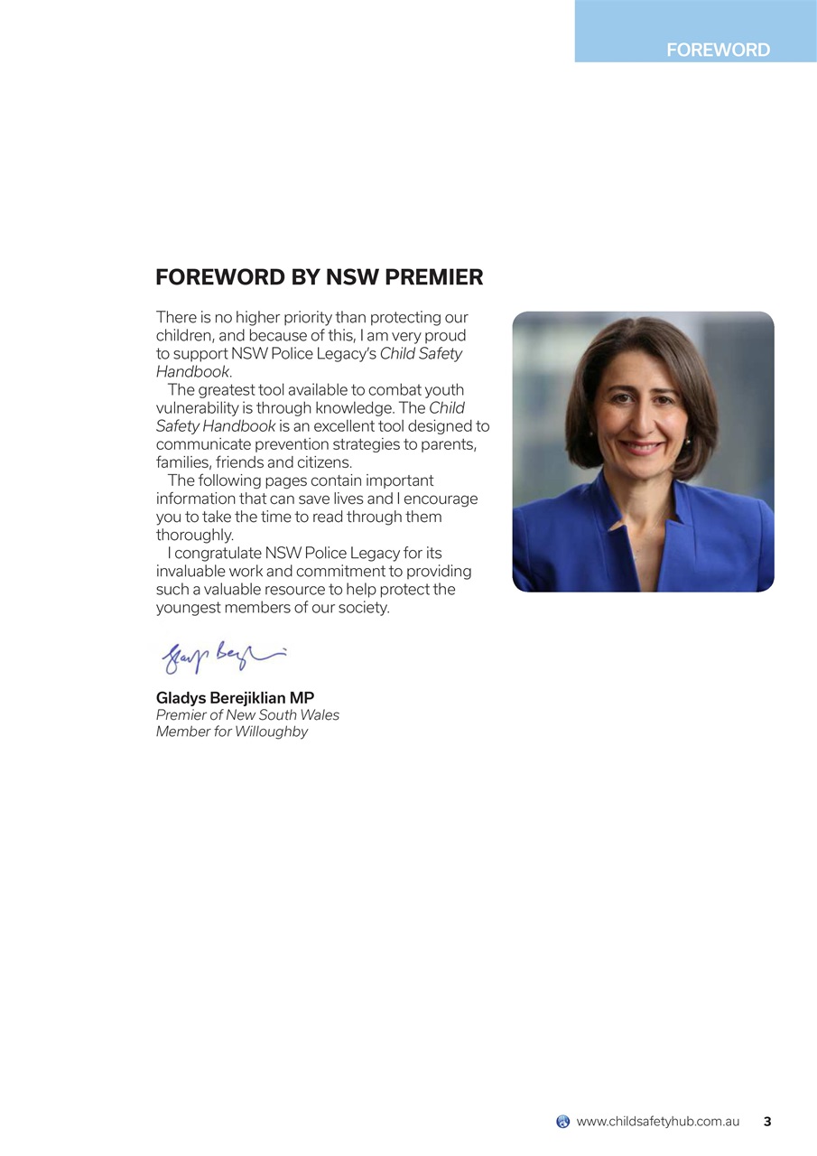 NSW Child Safety Handbook Preview Pages