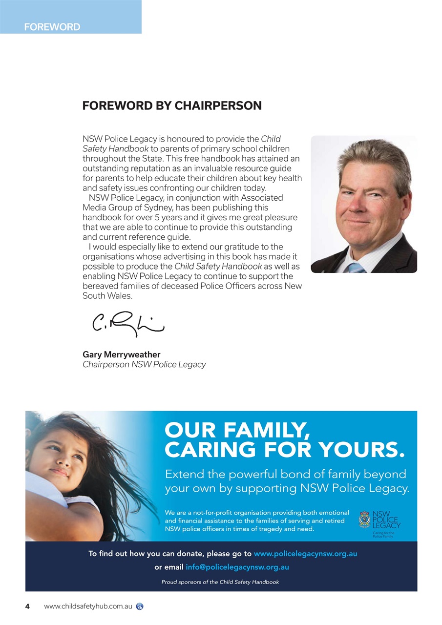 NSW Child Safety Handbook Preview Pages