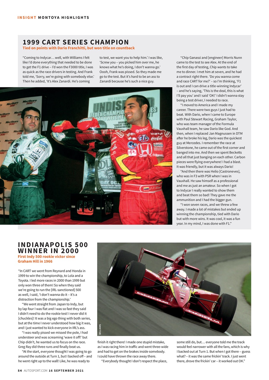 Autosport Preview Pages