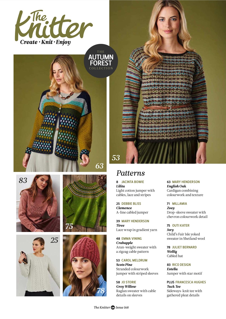 The Knitter Preview Pages