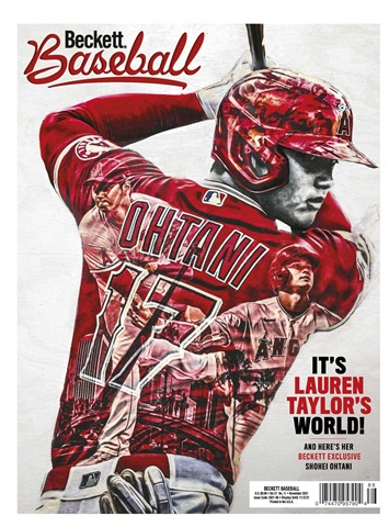 Beckett Baseball Magazine issue Nov 2021