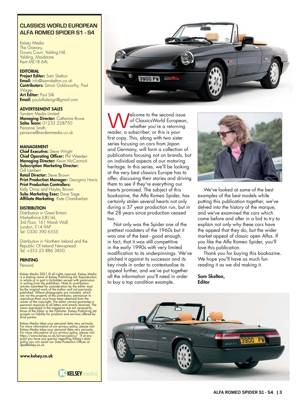 Classics World European Preview Pages
