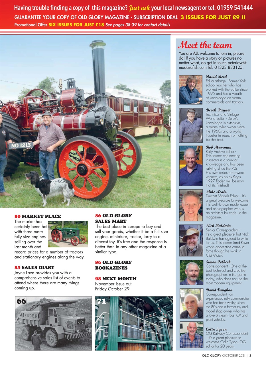 Old Glory Magazine Preview Pages