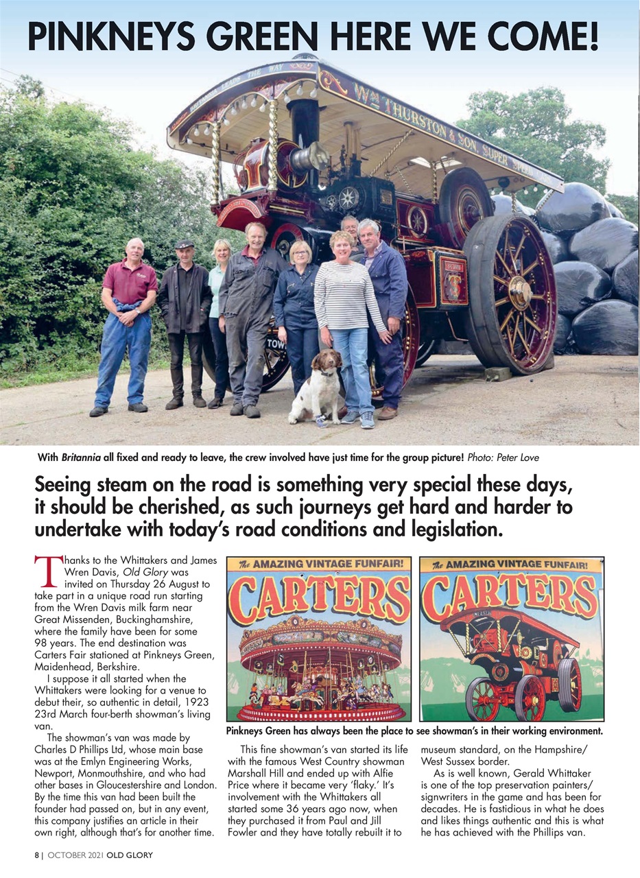 Old Glory Magazine Preview Pages