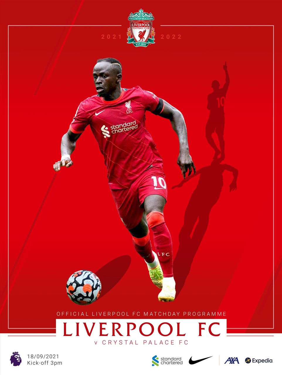Liverpool FC Programmes Preview Pages