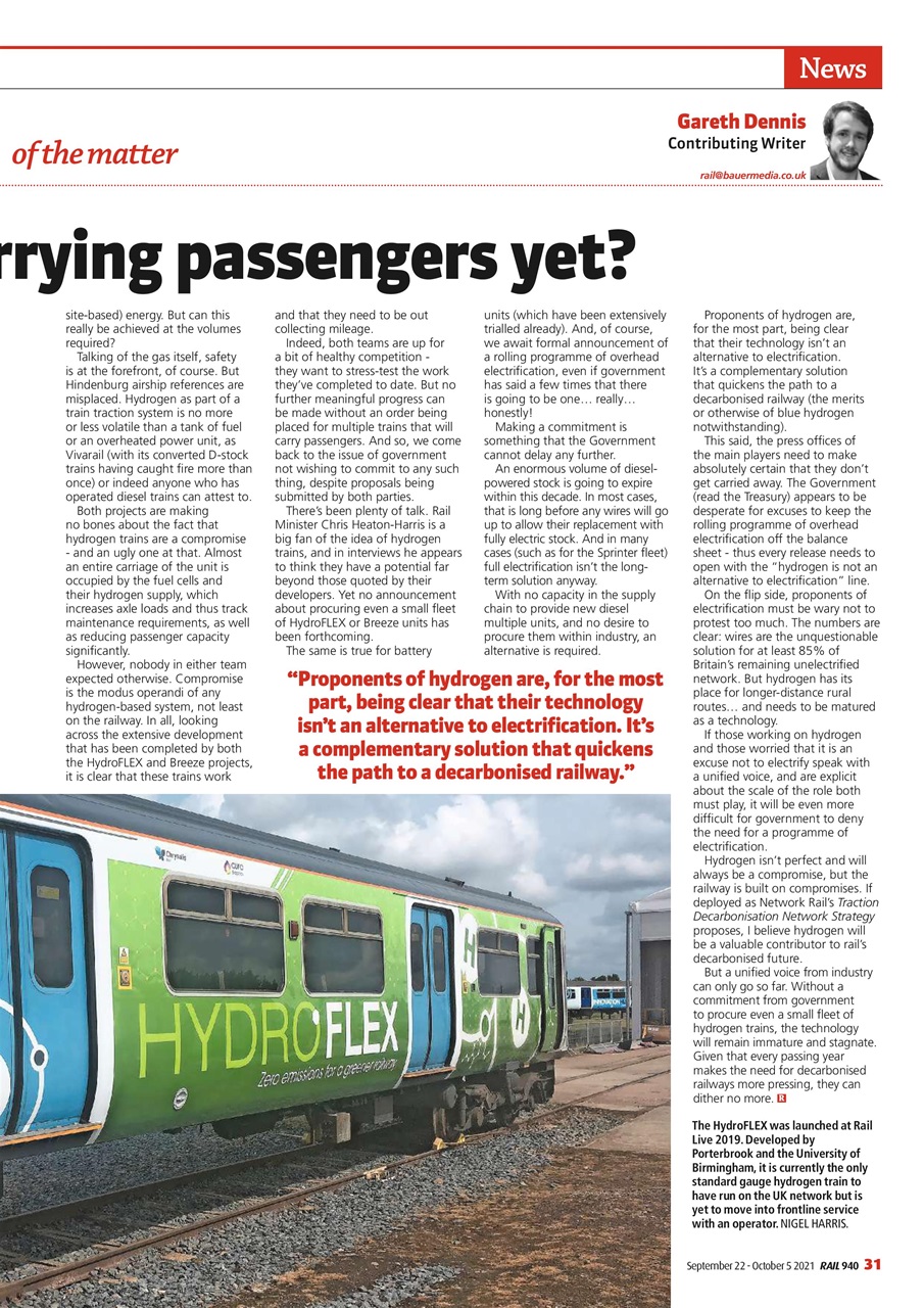 Rail Preview Pages