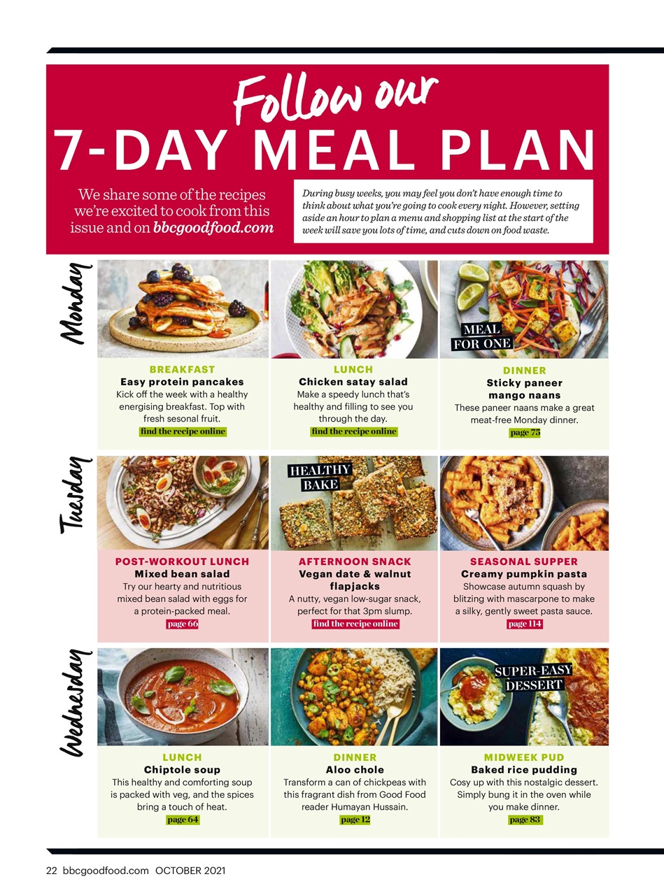 Good Food Magazine Preview Pages