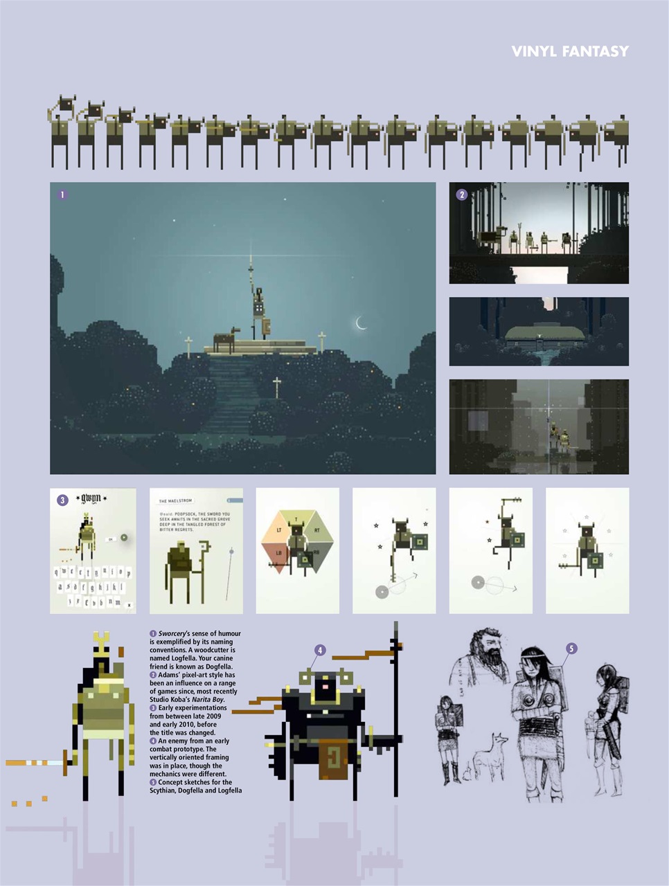 Gaming Bookazine Preview Pages