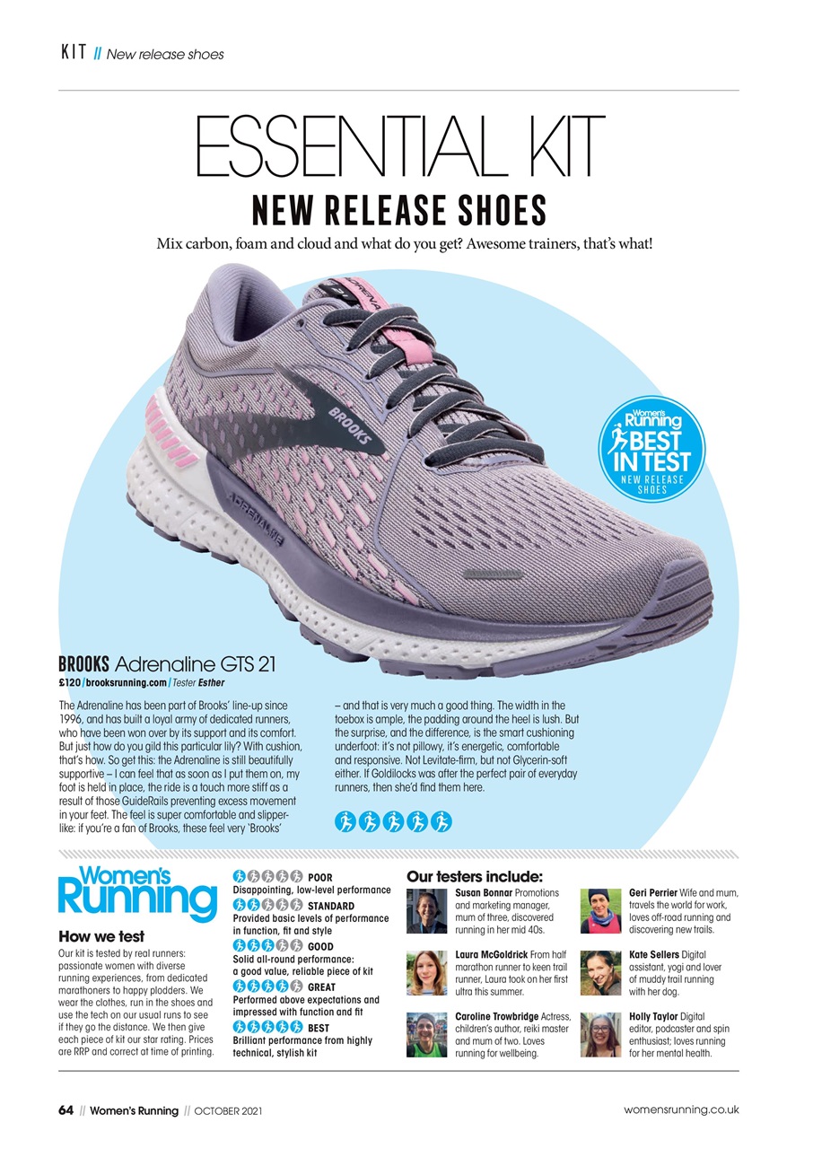 Women’s Running Preview Pages