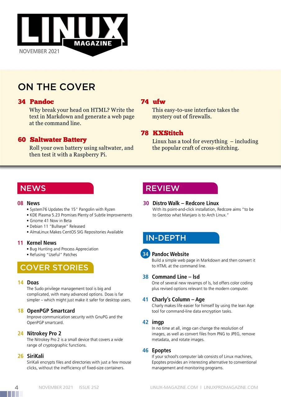 Linux Magazine Preview Pages