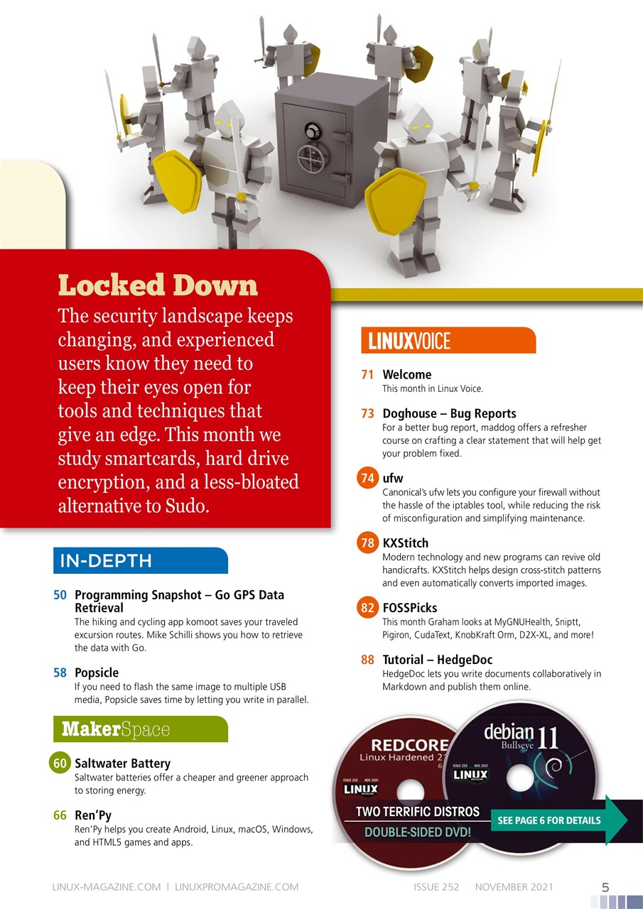 Linux Magazine Preview Pages