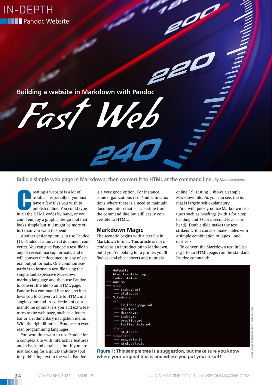 Linux Magazine Preview Pages