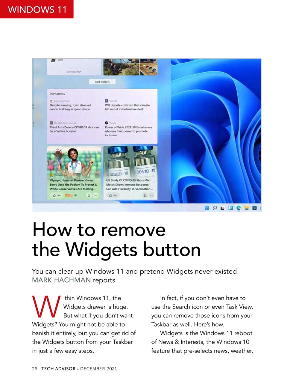 Tech Advisor Preview Pages