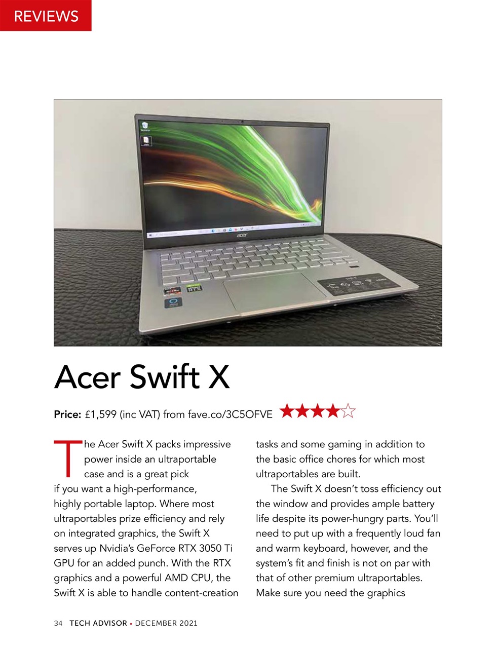 Tech Advisor Preview Pages