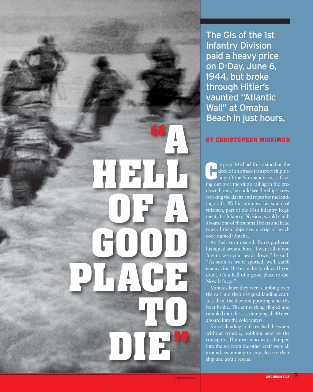 WWII Quarterly Preview Pages