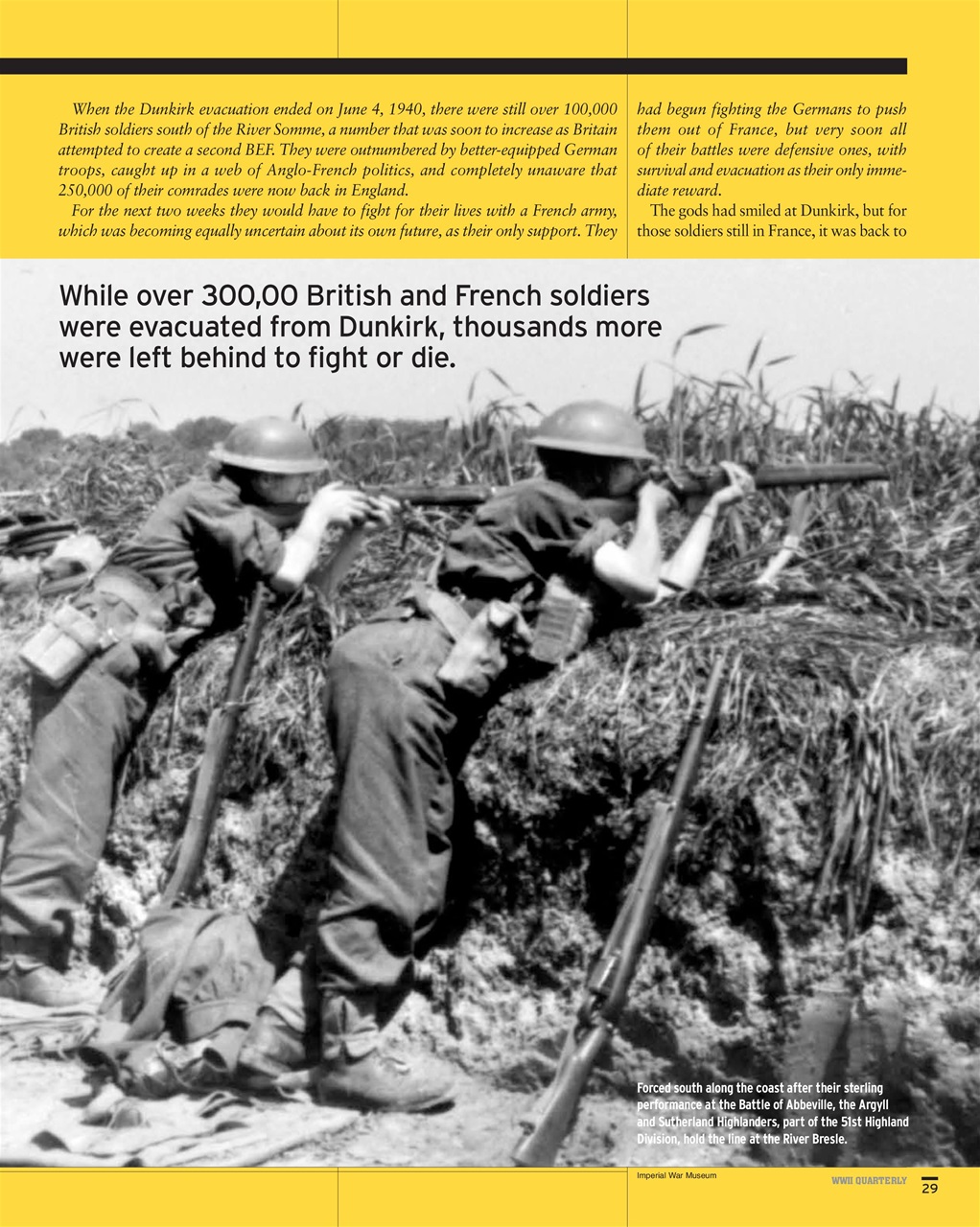 WWII Quarterly Preview Pages