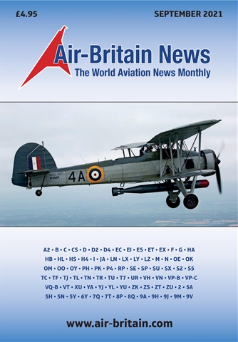 Air Britain News issue September 2021