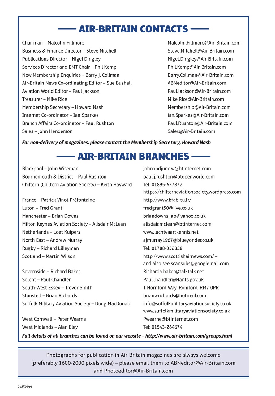 Air Britain News Preview Pages