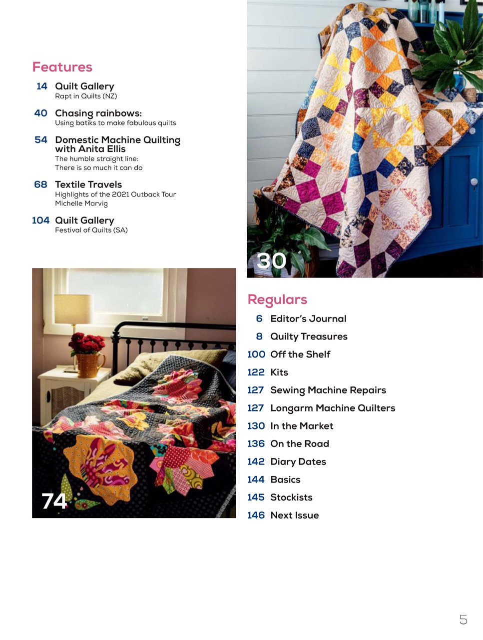Quilters Companion Preview Pages