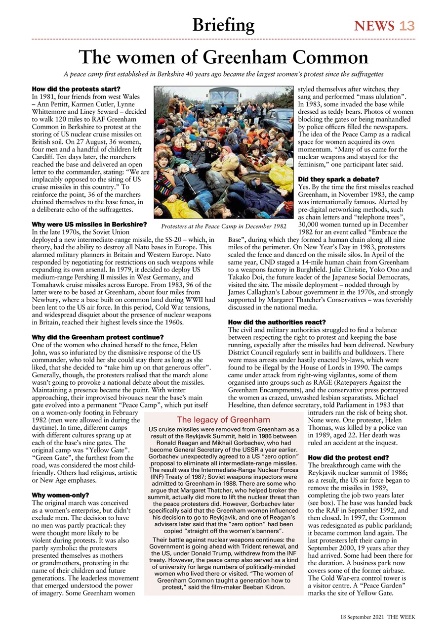 The Week Preview Pages