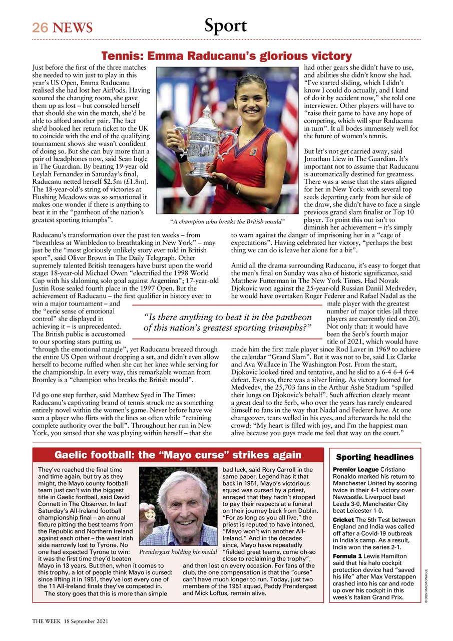 The Week Preview Pages