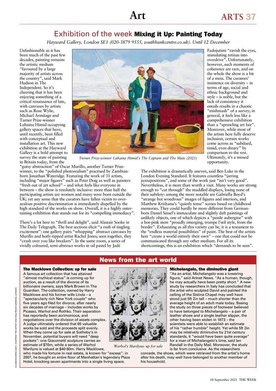 The Week Preview Pages