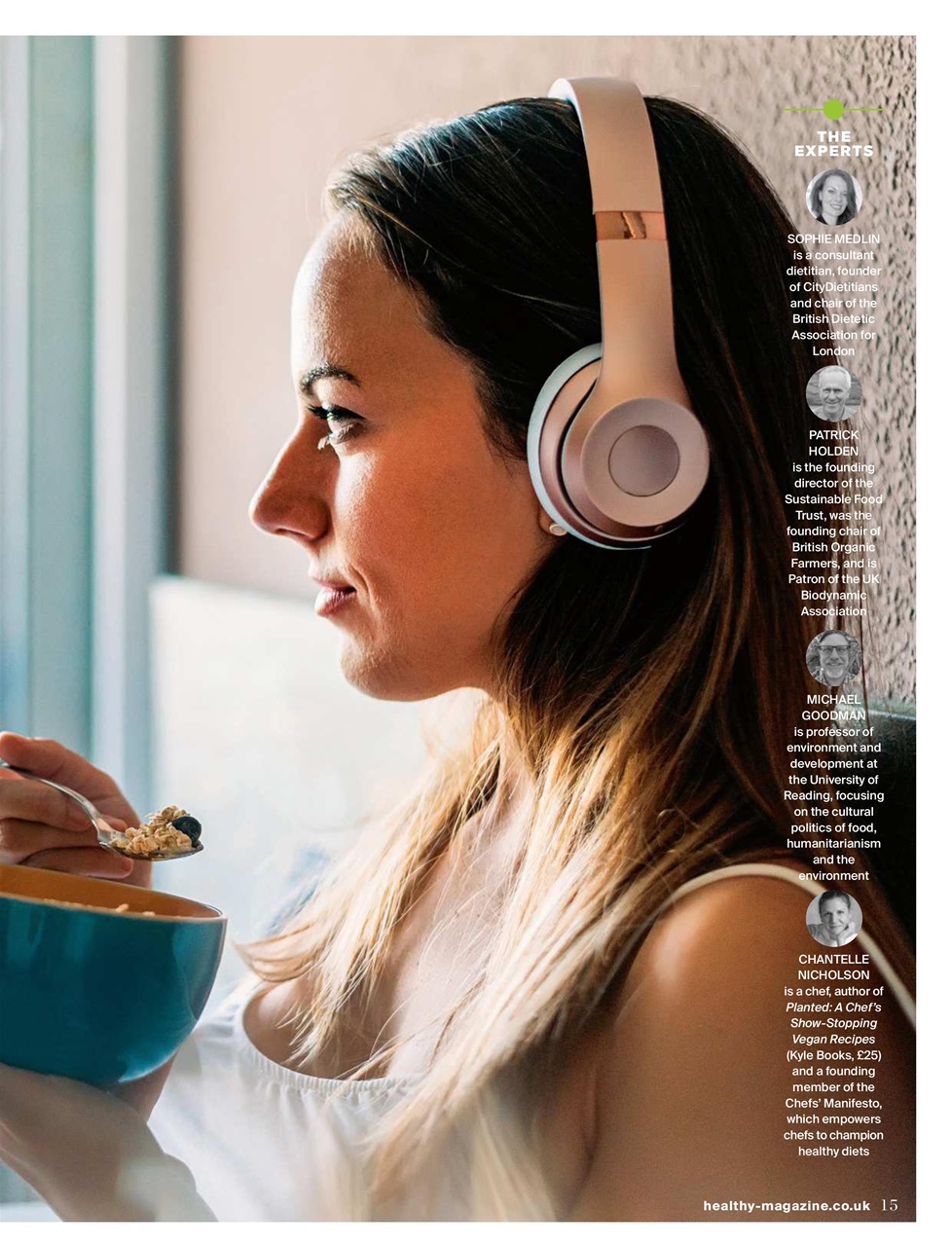 Healthy Magazine Preview Pages